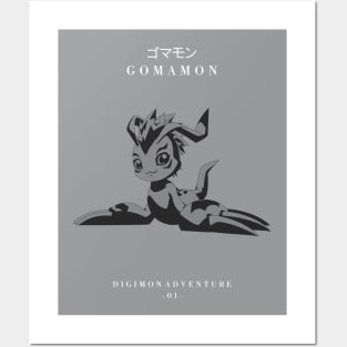 Gomamon Partner Posters and Art